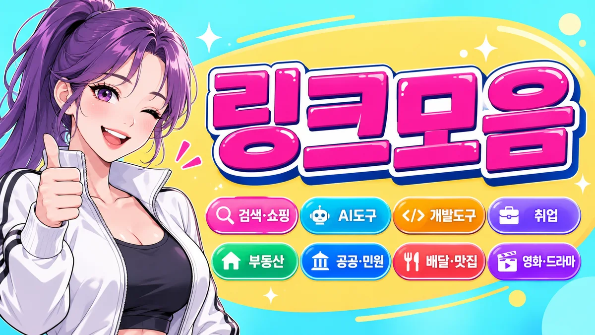 접속 확인 결과를 표시한 링크모아 카드 예시